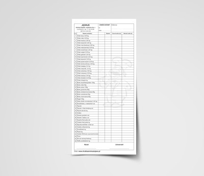Formaty 1/3 A3 (pion)